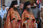 В Неделю 11-ю по Пятидесятнице, Высокопреосвященнейший схимитрополит Никон (Васин) и Преосвященнейший Евфимий, епископ Усманский, викарий Липецкой епархии совершили Божественную литургию