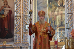 В Неделю 11-ю по Пятидесятнице, Высокопреосвященнейший схимитрополит Никон (Васин) и Преосвященнейший Евфимий, епископ Усманский, викарий Липецкой епархии совершили Божественную литургию