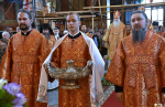 В Неделю 11-ю по Пятидесятнице, Высокопреосвященнейший схимитрополит Никон (Васин) и Преосвященнейший Евфимий, епископ Усманский, викарий Липецкой епархии совершили Божественную литургию
