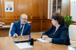 Михаил Щербаков обсудил работу Общественной палаты города Липецка с ее председателем