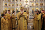 Высокопреосвященнейший Арсений, митрополит Липецкий и Задонский совершил богослужения в кафедральном соборе Рождества Христова г. Липецка