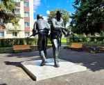 В Лебедяни изрисовали новый монумент Защитникам Отечества