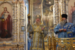 Высокопреосвященнейший схимитрополит Никон (Васин) и Преосвященнейший Евфимий, епископ Усманский, викарий Липецкой епархии, совершили Божественную литургию